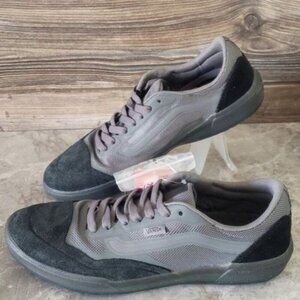 New Vans Mens Ave‎ Skateboarding Gray Sneakers Size 7.5 Casual Streetwear Skater
